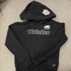 Roots Black Whistler Hoodie XS